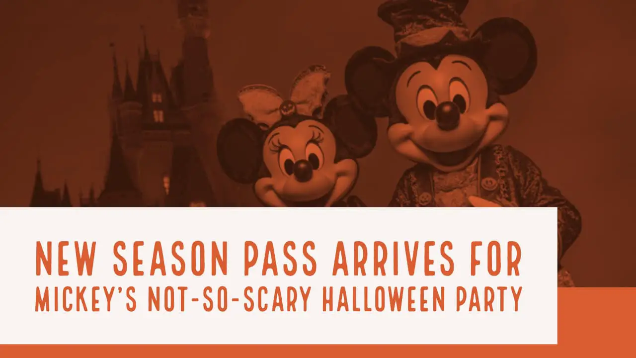 New Season Pass Arrives for Mickey’s Not-So-Scary Halloween Party at the Magic Kingdom at the Walt Disney World Resort!