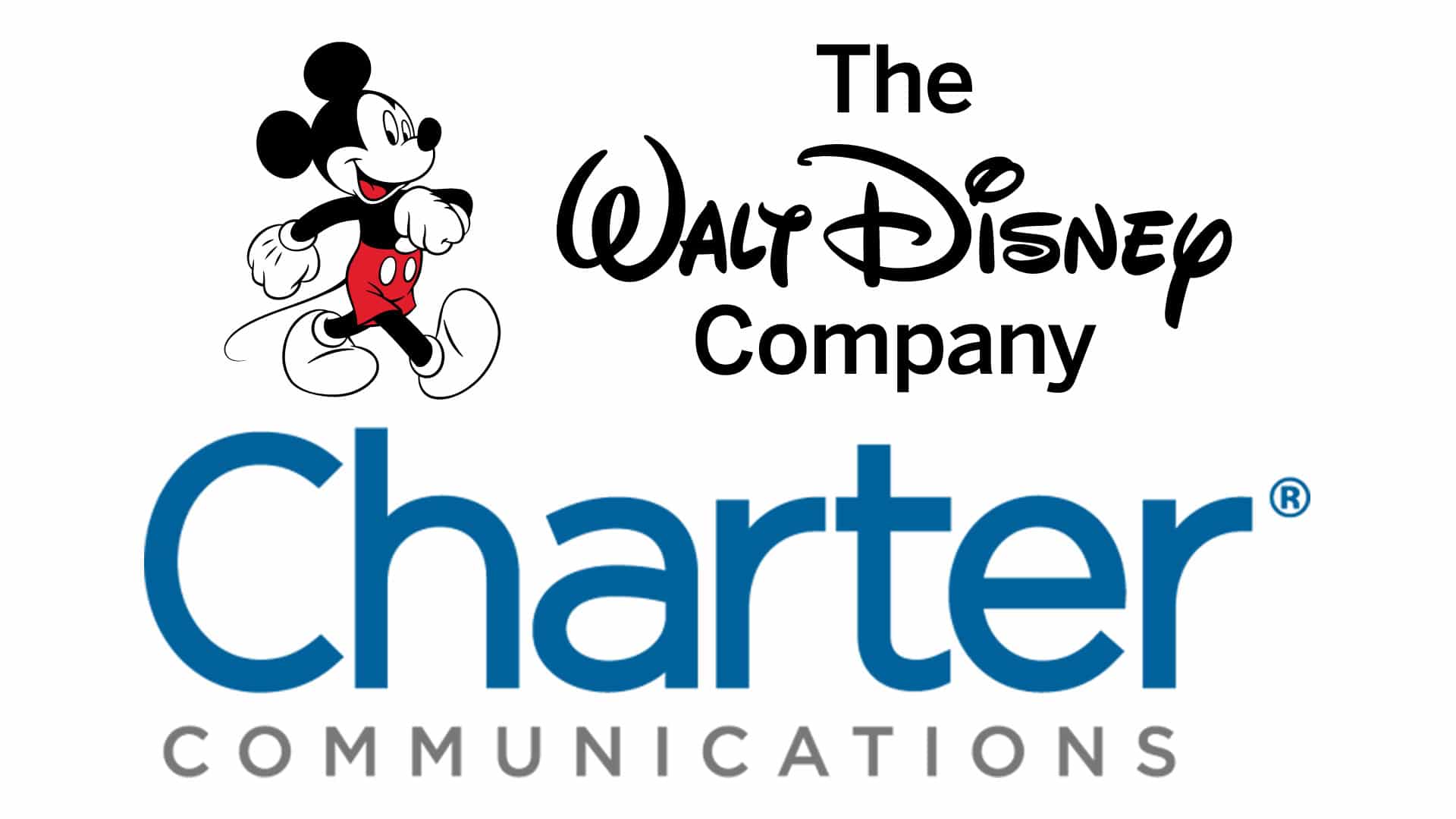 Disney and Charter Logos