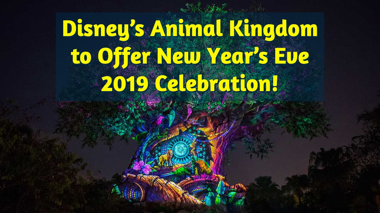 Disney's Animal Kingdom to Offer New Year's Eve 2019 Celebration!