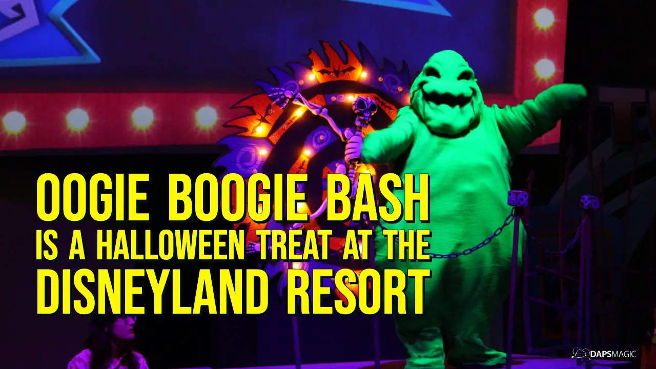 Oogie Boogie Bash is a Halloween Treat at the Disneyland Resort