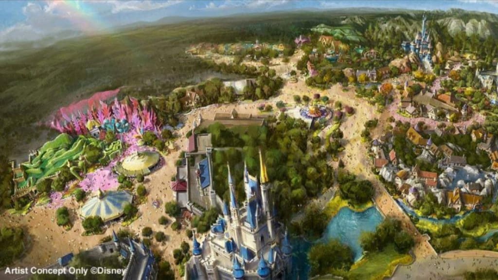 Tokyo Disneyland New Fantasyland Concept Art