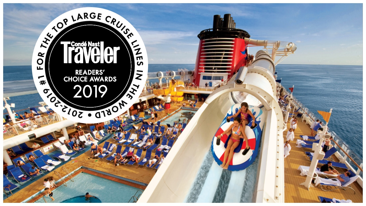 Disney Cruise Line Recognized as the No. 1 Cruise Line in Condé Nast Traveler Readers' Choice Awards