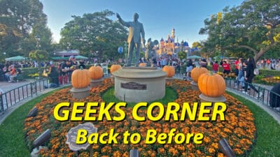 GEEKS CORNER - Back to Before