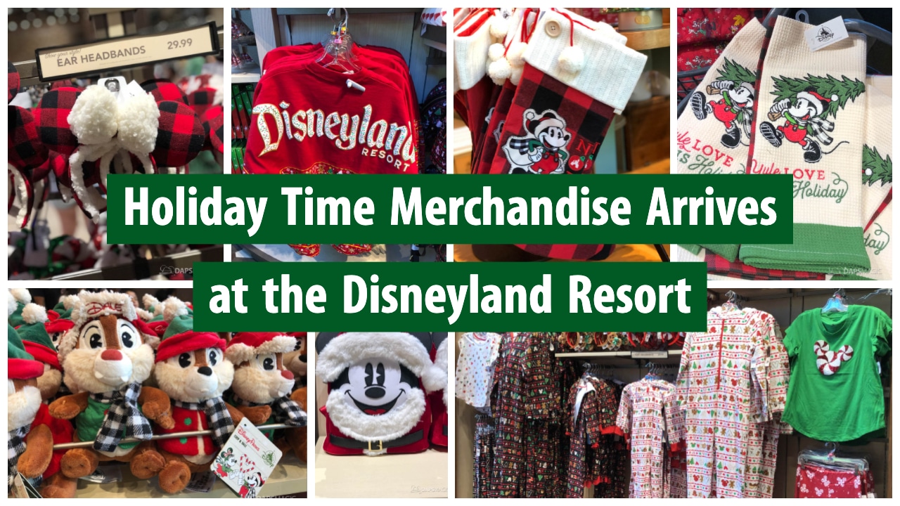Video and Photo Gallery: Holiday Merchandise Arrives at the Disneyland Resort