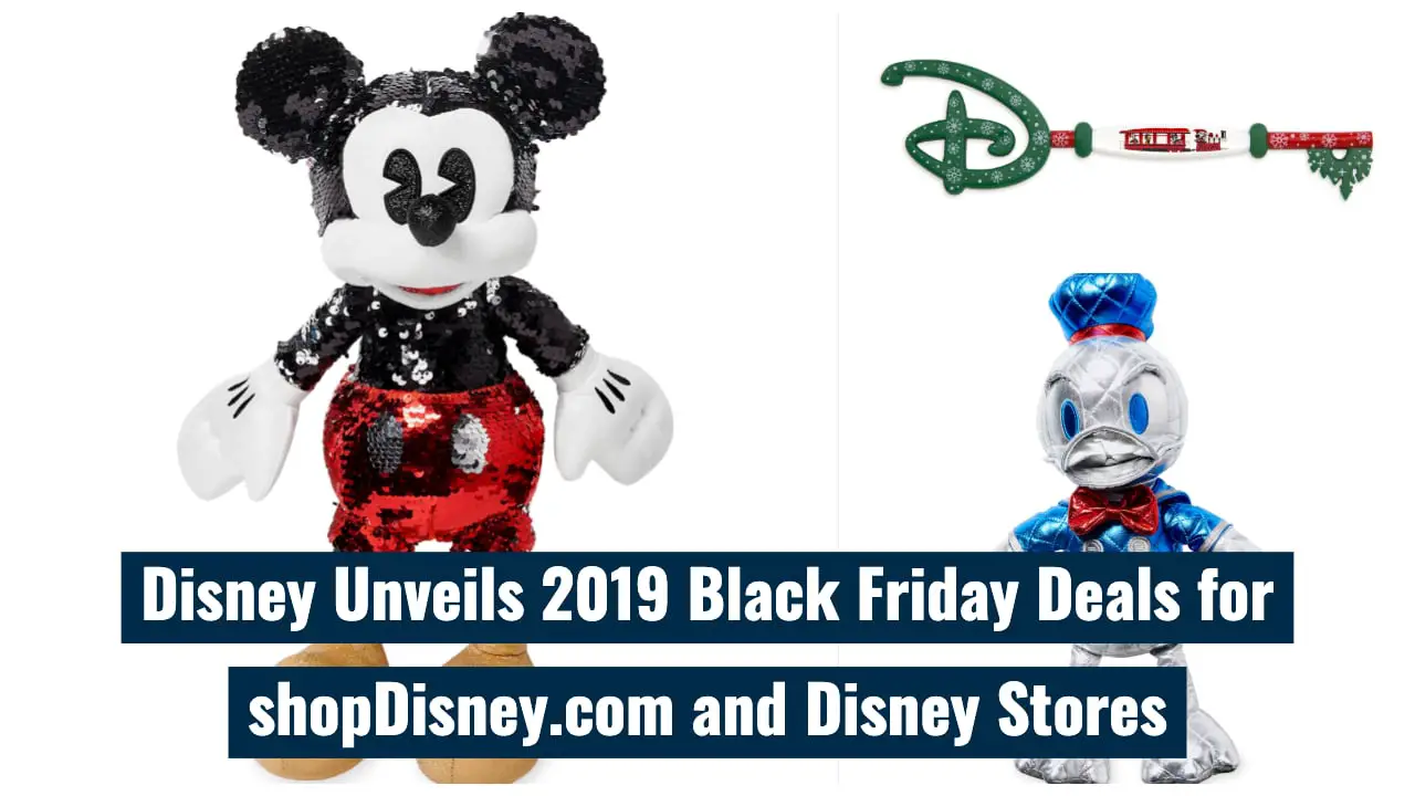 Disney Unveils 2019 Black Friday Deals for shopDisney.com and Disney Stores