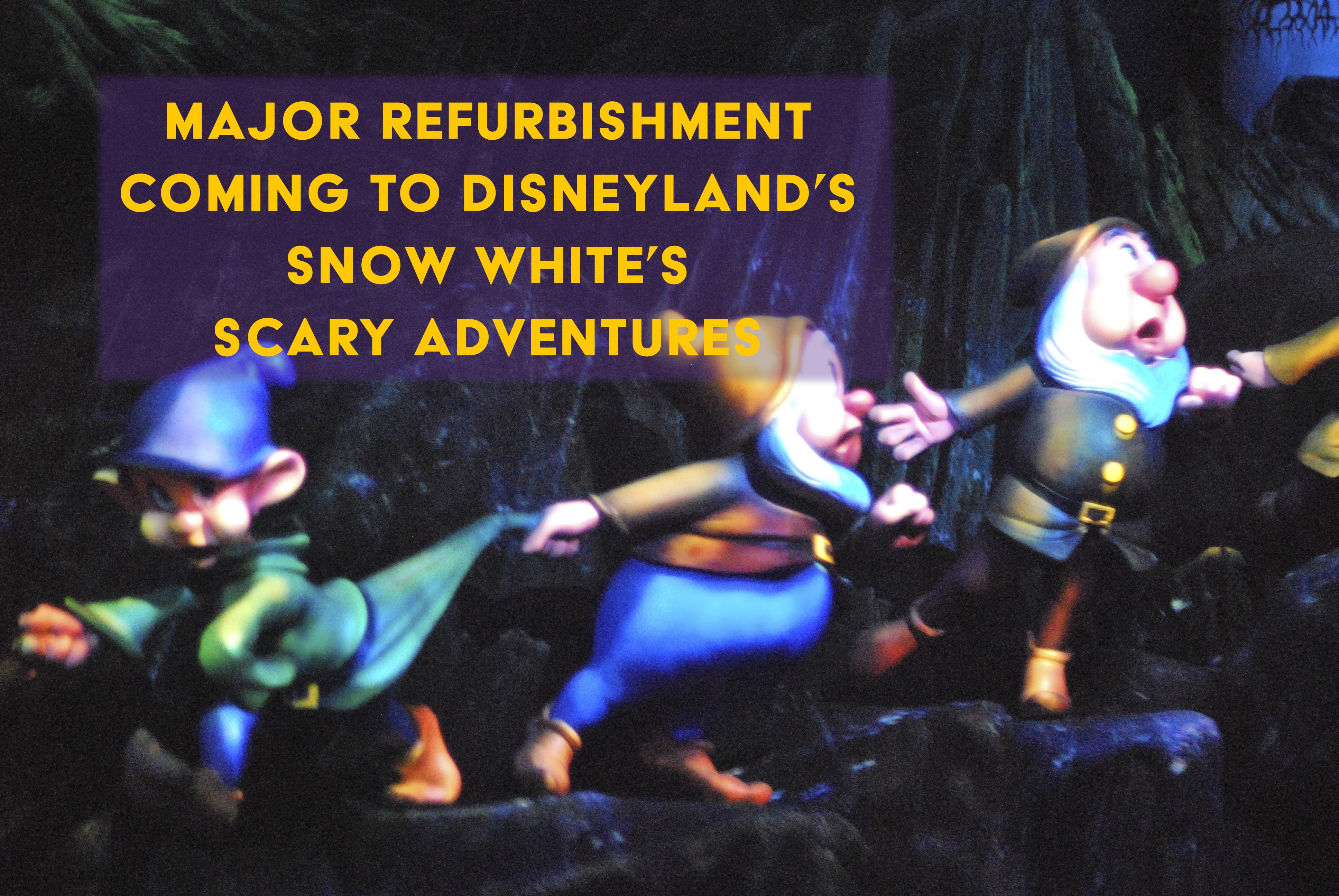 Changes Coming to Disneyland’s Snow White’s Scary Adventures in 2020 with Major Refurbishment