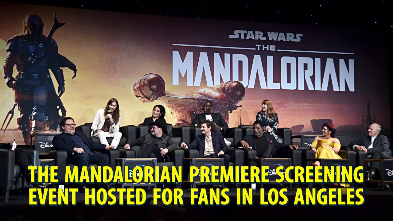 The Mandalorian Premiere Screening Event Hosted for Fans in Los Angeles