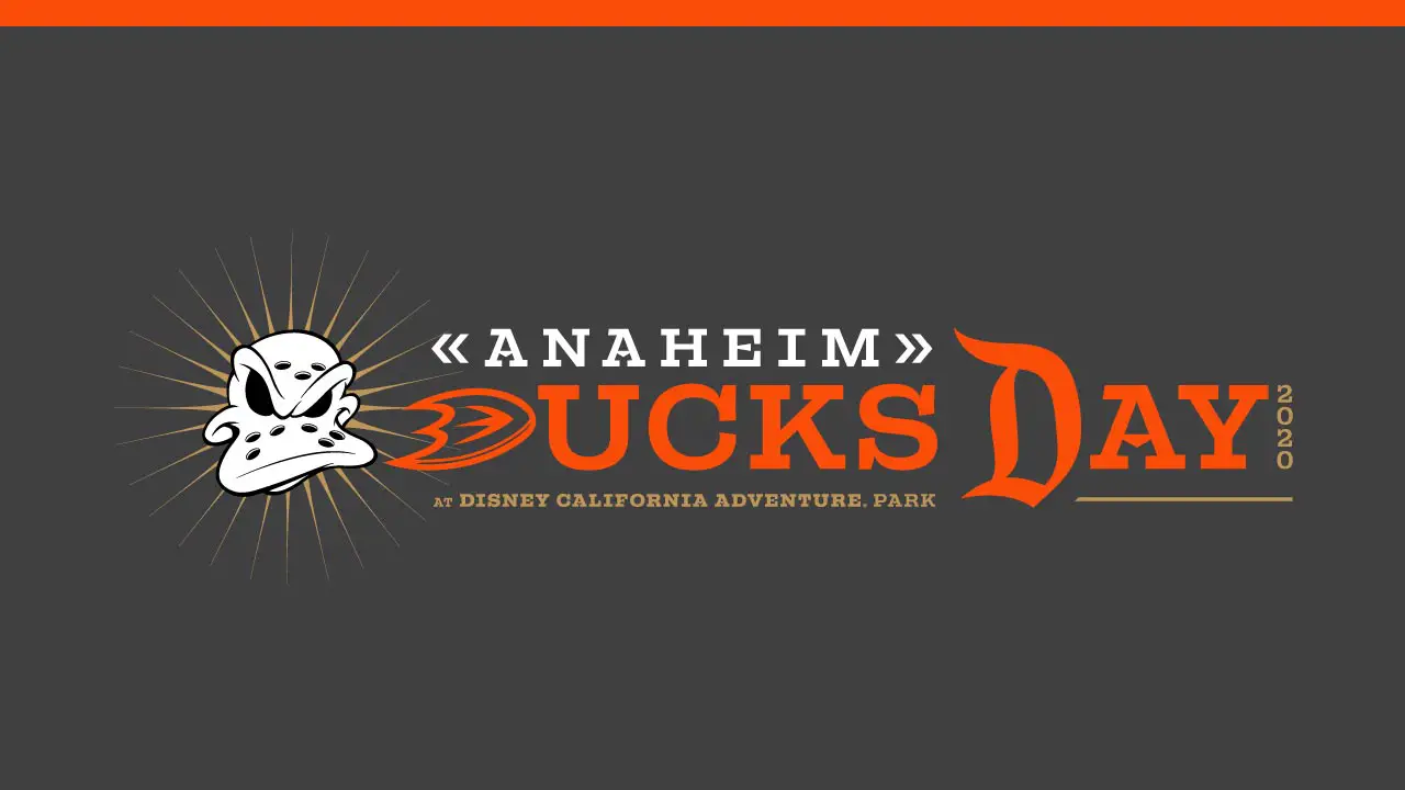Anaheim Ducks Day Returning to Disney California Adventure on January 8, 2020