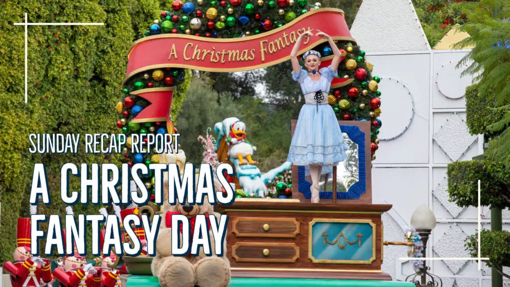 A Christmas Fantasy Day - Sunday Recap Report