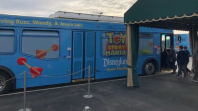 New Security Screening & Bus Loading Area Opens at the Toy Story Parking Lot
