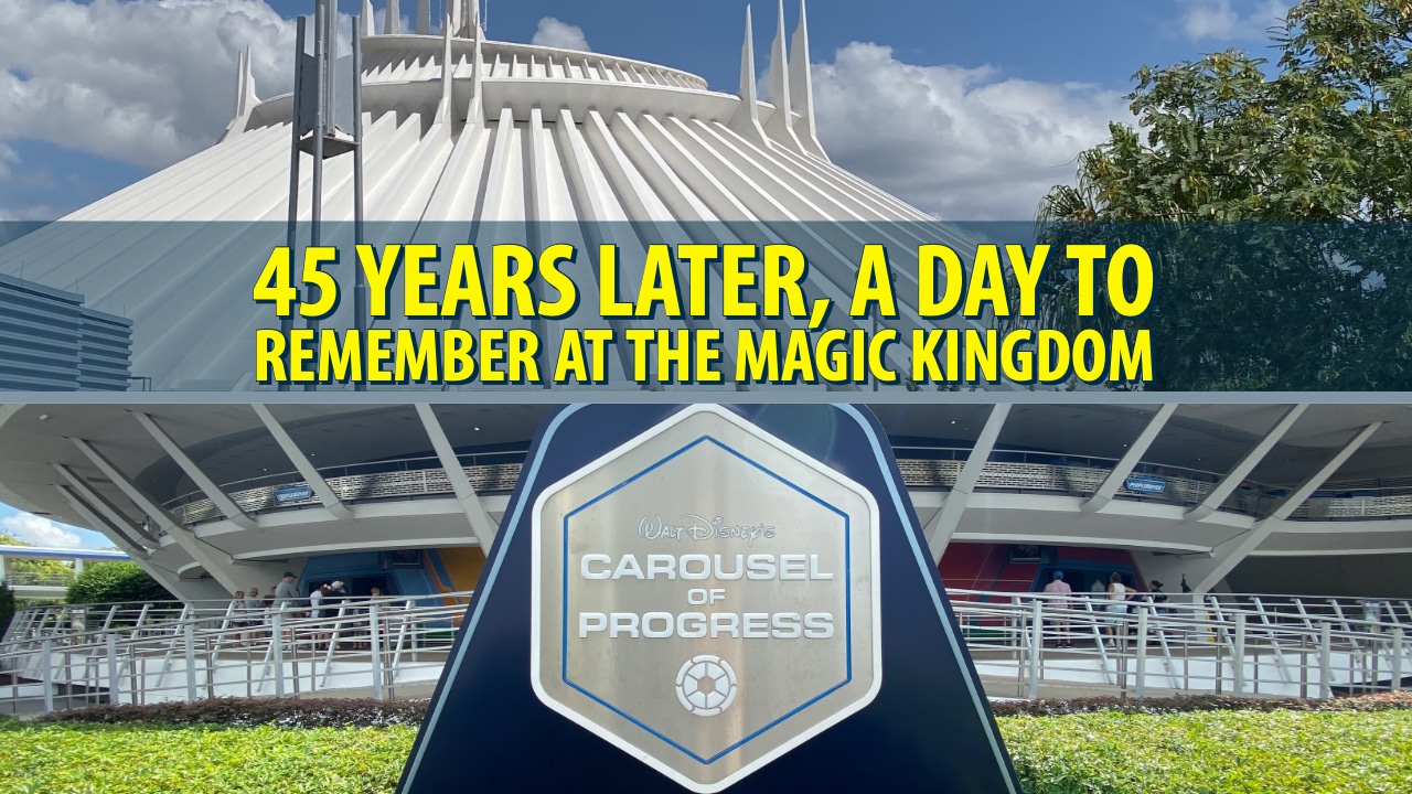 45 Years Later, a Day to Remember at the Magic Kingdom