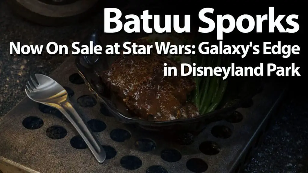 Batuu Sporks Now On Sale at Star Wars Galaxy's Edge in Disneyland Park