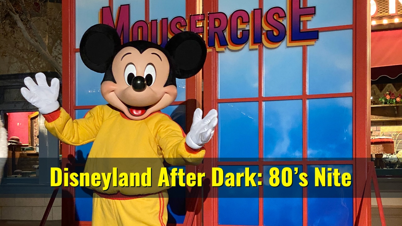 Pictorial: Disneyland After Dark: 80s Nite is a Radical Return to the 80s