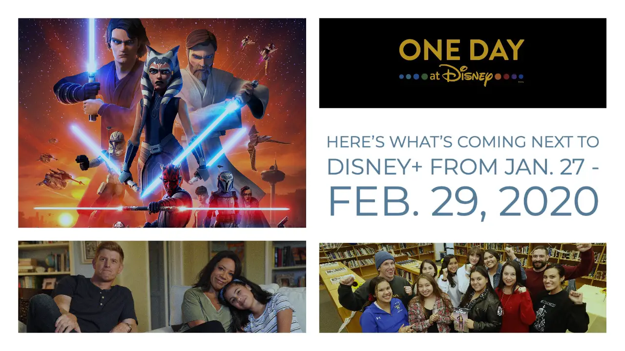 Here’s What’s Coming Next to Disney+ From Jan. 27 – Feb. 29, 2020