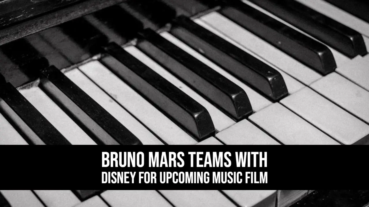 Bruno Mars Teams with Disney for Upcoming Music Film