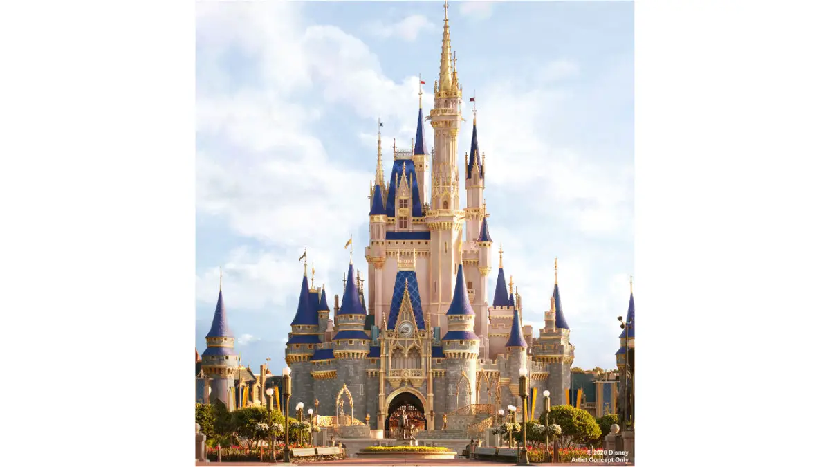 Magic Kingdom's Cinderella Castle to Get New Look Ahead of 50th ...
