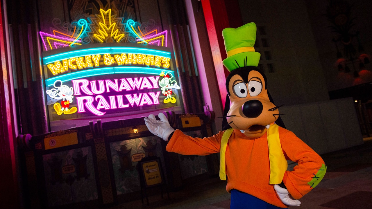 Mickey & Minnie’s Runaway Railway Marquee Unveiled