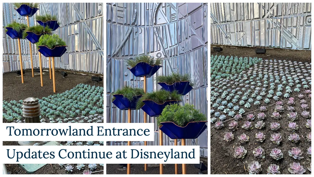 Tomorrowland Entrance Updates Continue at Disneyland