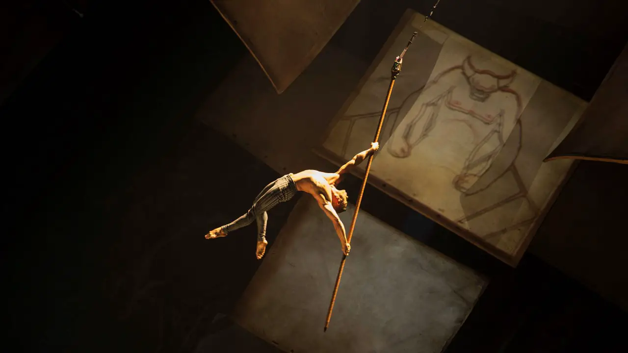 Drawn to Life – New Cirque du Soleil Production at Disney Springs Reveals Acrobatics and First Look at Set