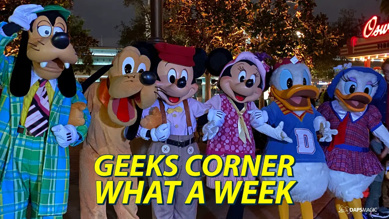 What a Week – GEEKS CORNER – Episode 1024 (#495)