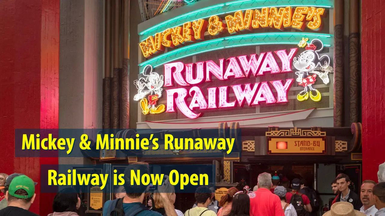 “All Aboard” as Mickey & Minnie’s Runaway Railway is Now Open