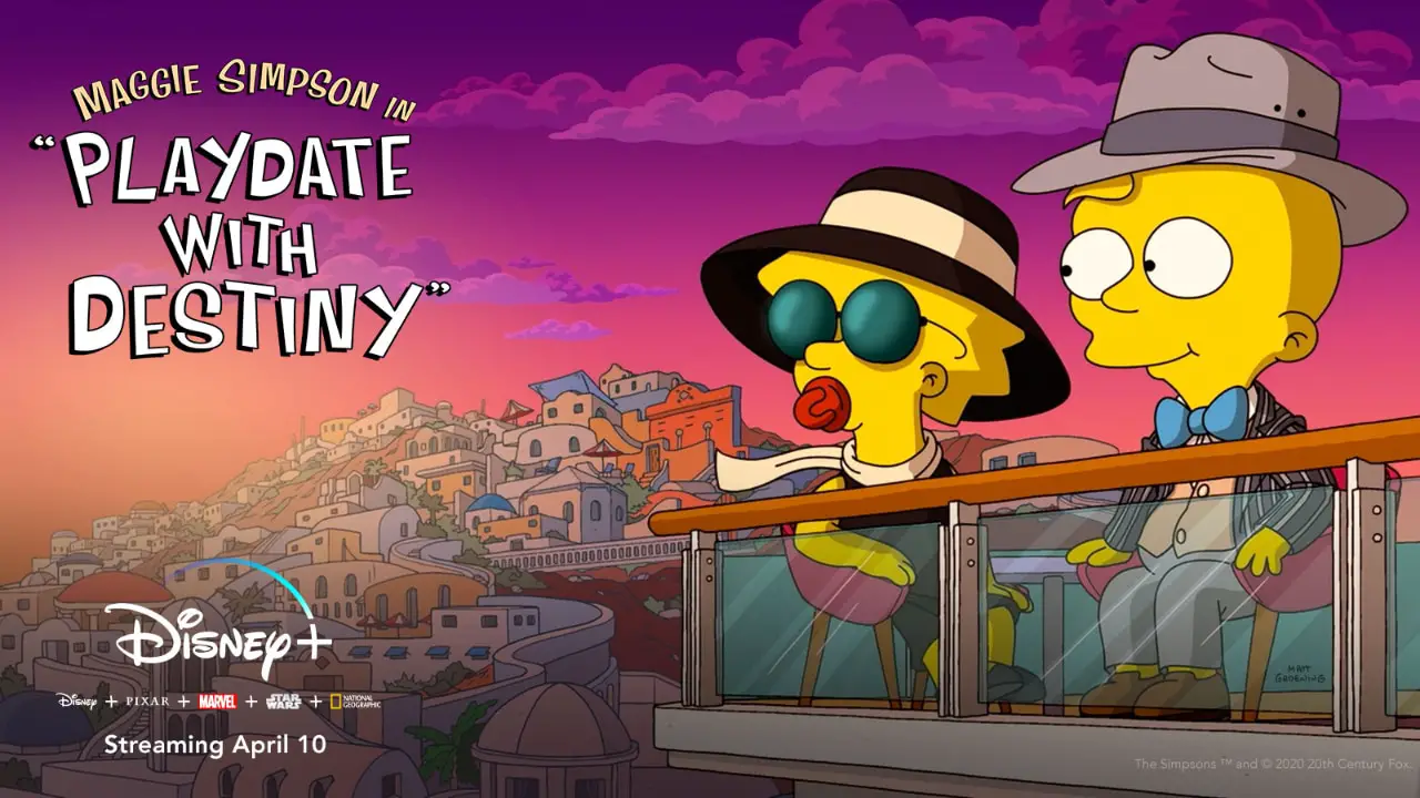 The Simpsons Animated Short Playdate with Destiny Arrives on Disney+ Tomorrow!