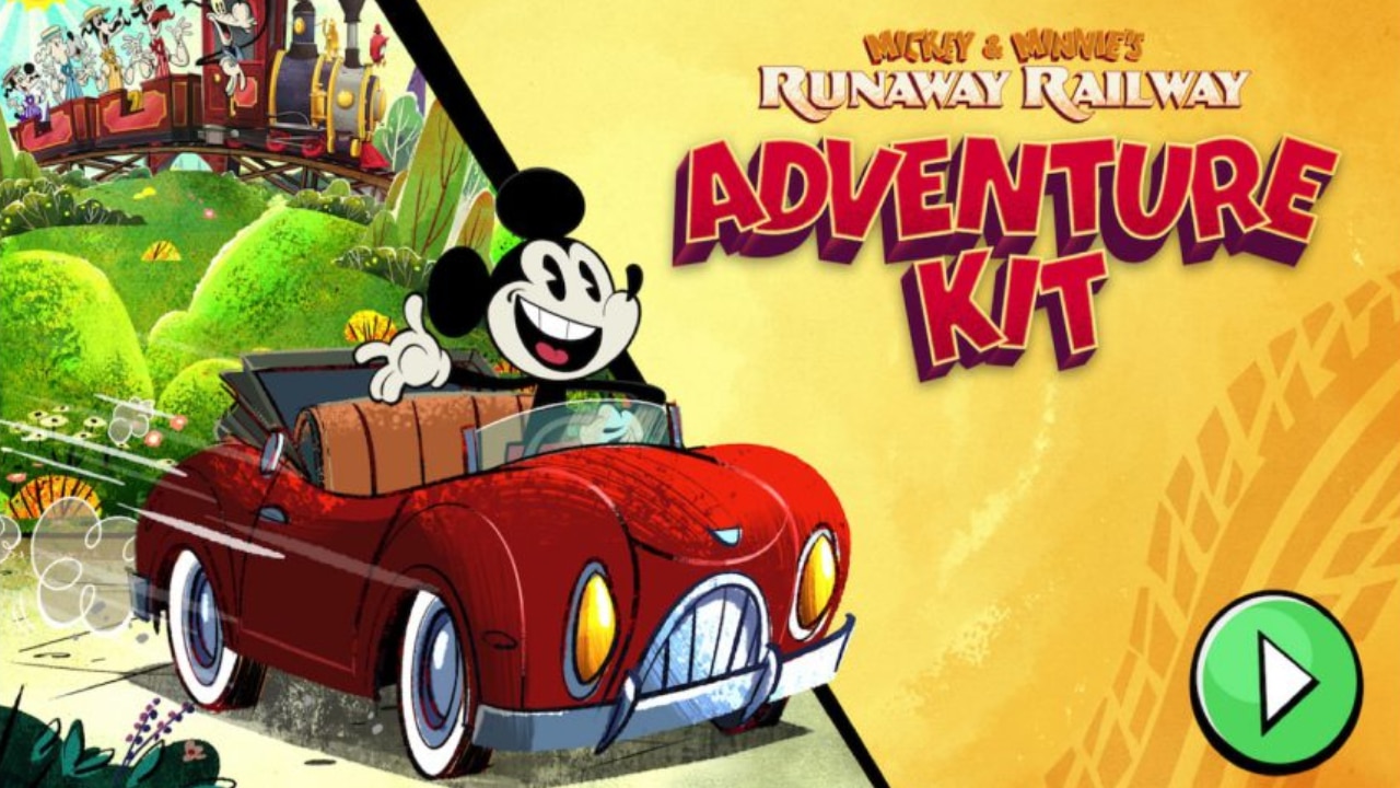 Mickey & Minnie’s Runaway Railway: Adventure Kit Available on DisneyNOW