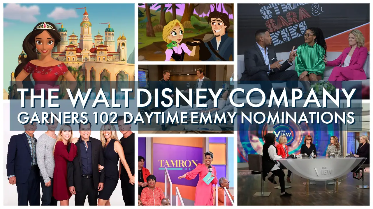 The Walt Disney Company Garners 102 Daytime Emmy Nominations