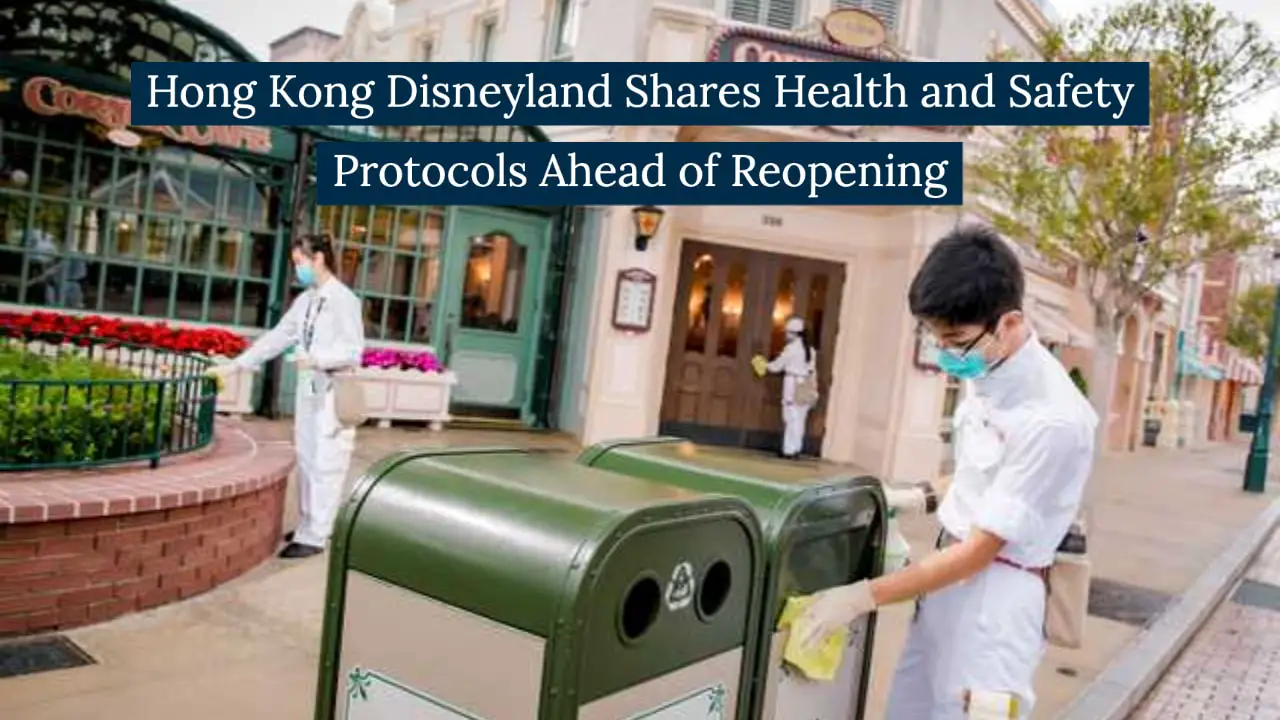 Hong Kong Disneyland Shares Health and Safety Protocols Ahead of Reopening