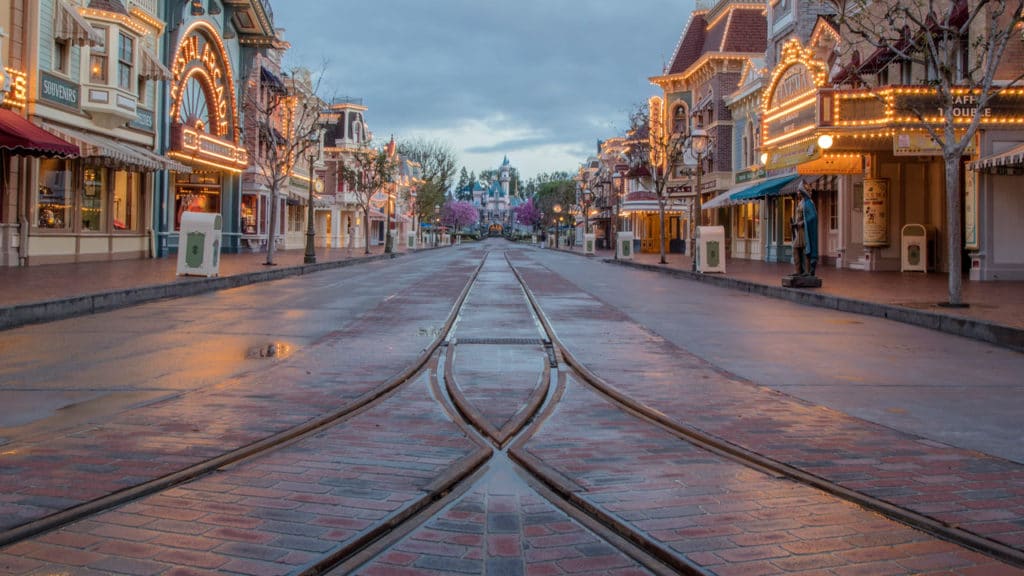 Main Street at Disneyland