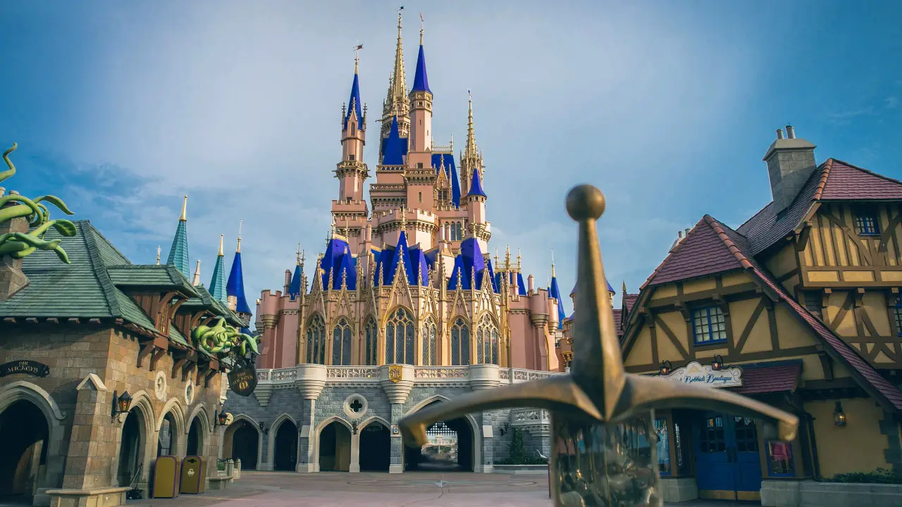 With Magic Kingdom Reopening, Guests Get Up Close Look at Newly Painted Cinderella Castle!