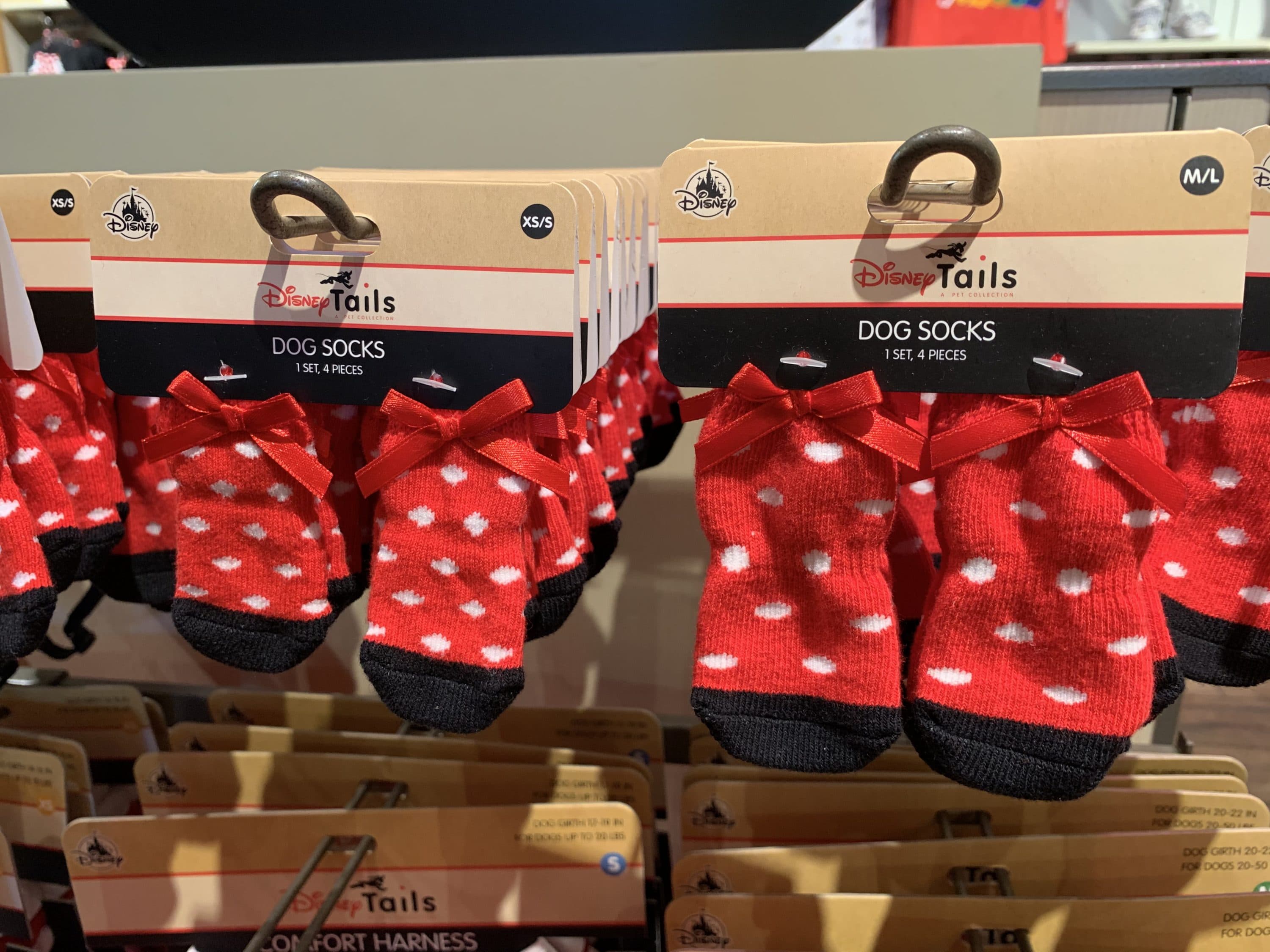 Minnie Mouse Dog Socks - World of Disney Merchandise