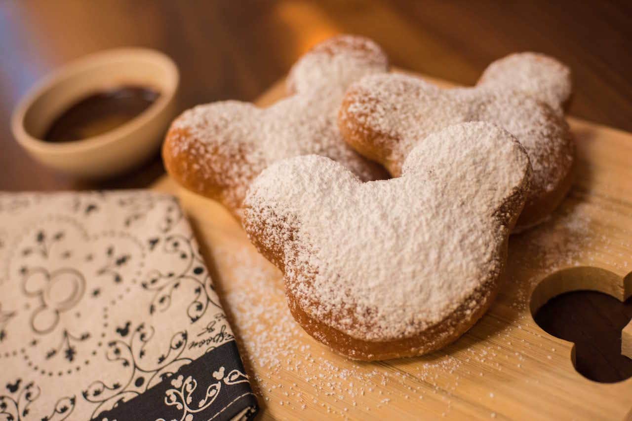 Mickey Mouse-shaped Beignets