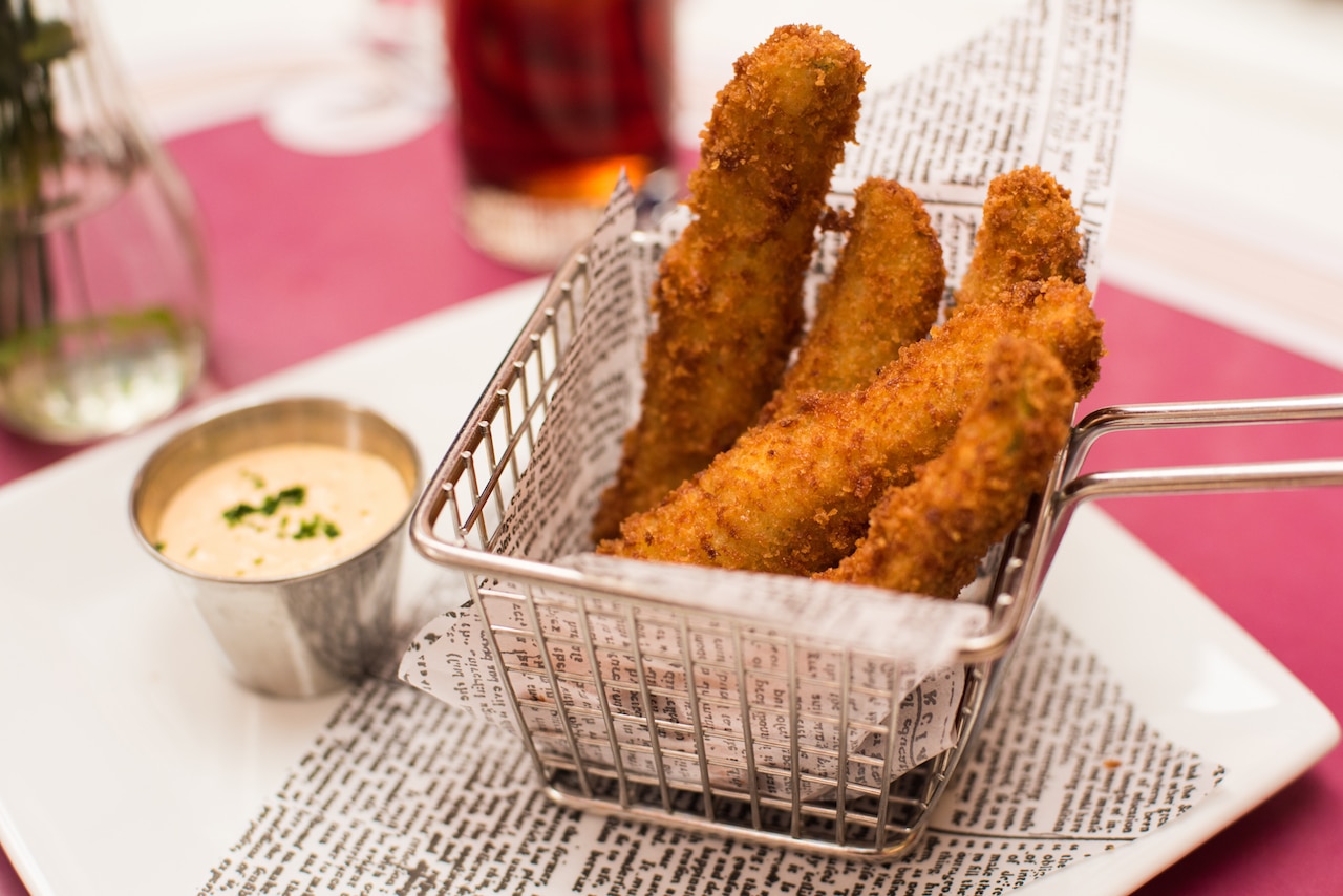 Fried Pickles from Carnation Café