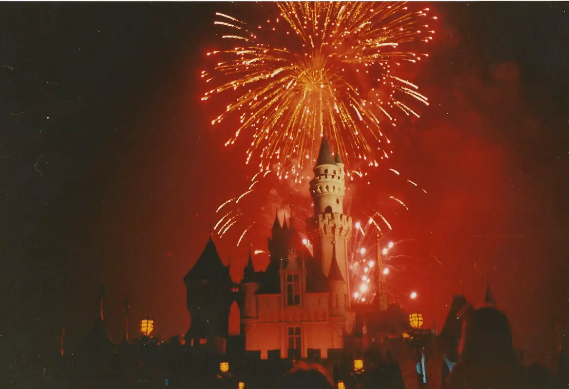 Disneyland Fireworks 1990