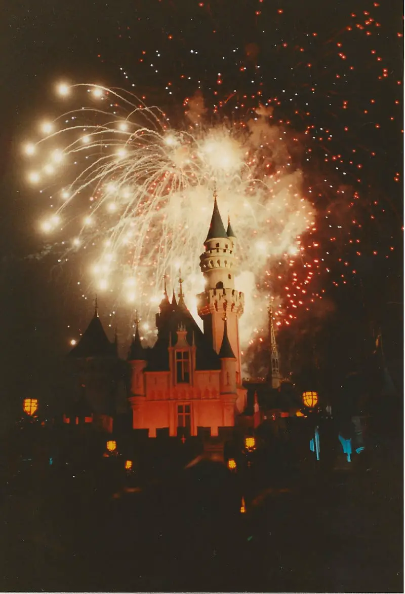 Disneyland Fireworks 1990