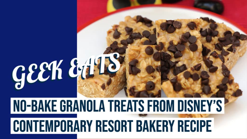 No-Bake Granola Treats from Disney’s Contemporary Resort Bakery