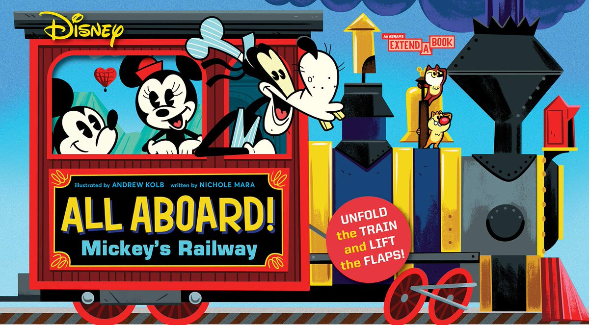 All Aboard! Mickey’s Railway Activity Book Coming in March 2021