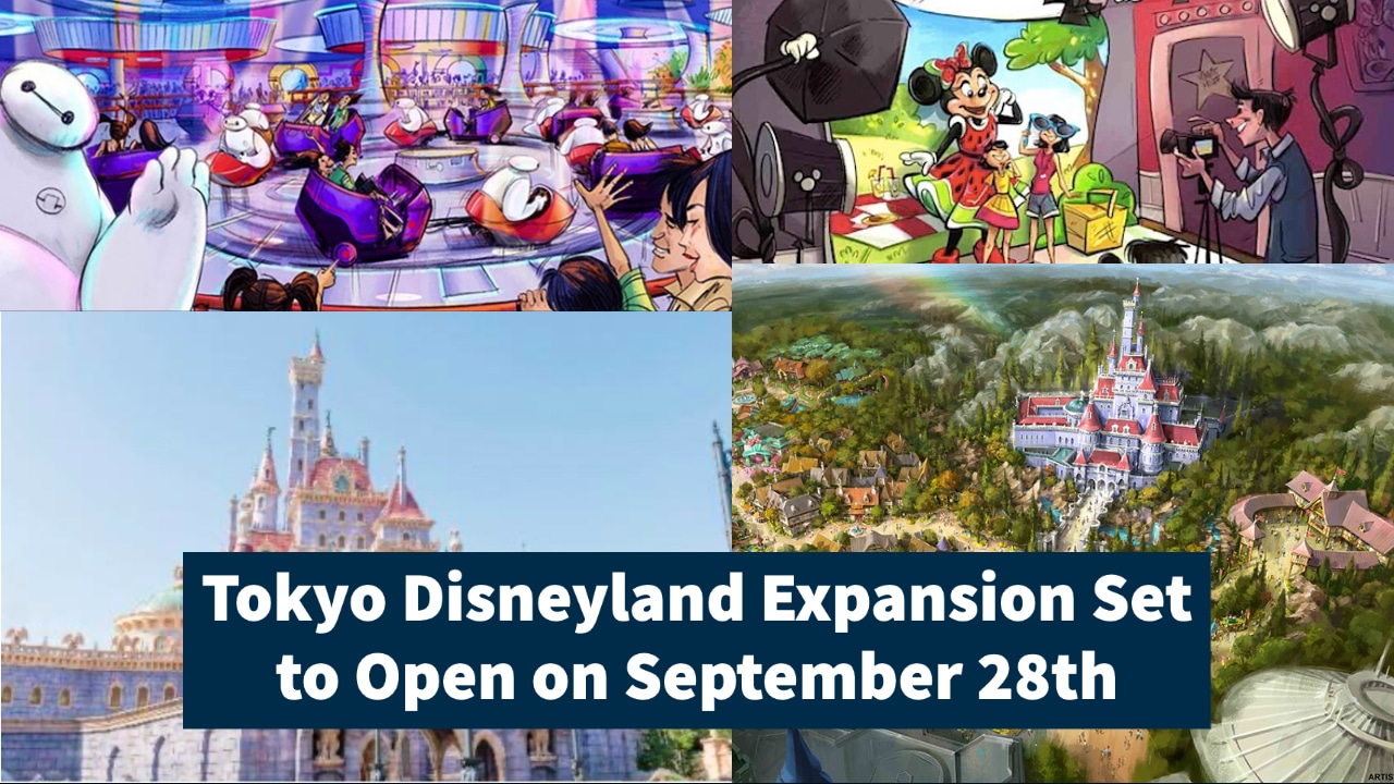 Tokyo Disneyland Expansion Set to Open on September 28th