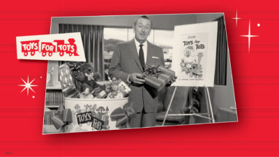 Disney Begins Annual Toys for Tots Drive