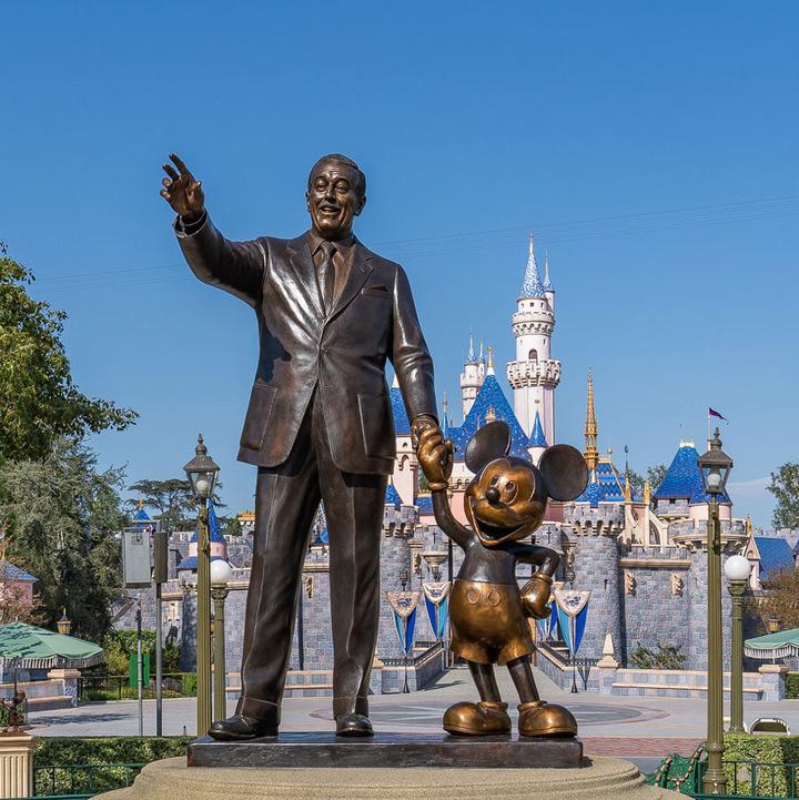 Partners statue at Disneyland Resort