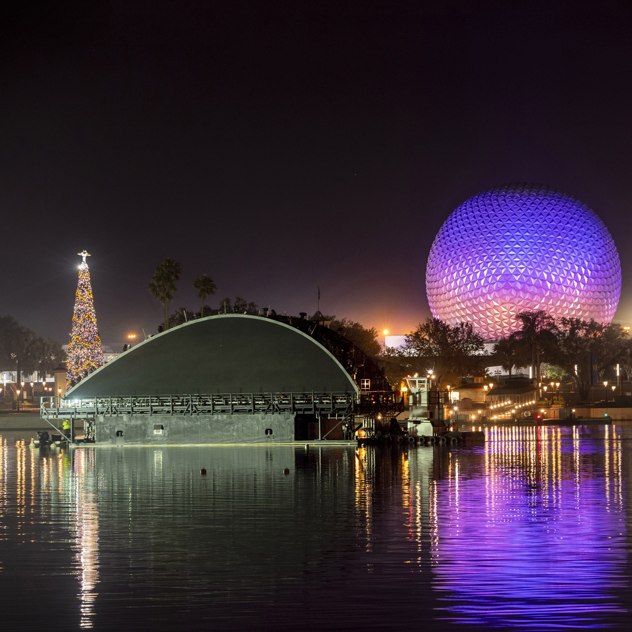 'Harmonious' Platform Begins Testing on World Showcase Lagoon