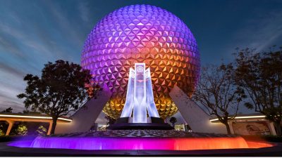 EPCOT Fountain and Spaceship Earth - Featured Image
