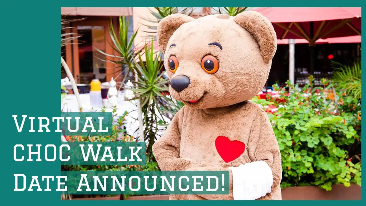 Virtual CHOC Walk Date Announced!