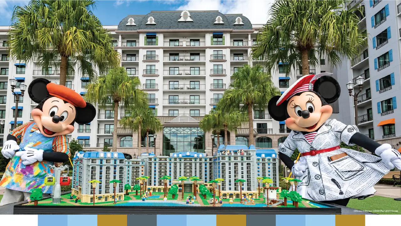 LEGO Master Model Builders Make Magic with Disney’s Riviera Resort