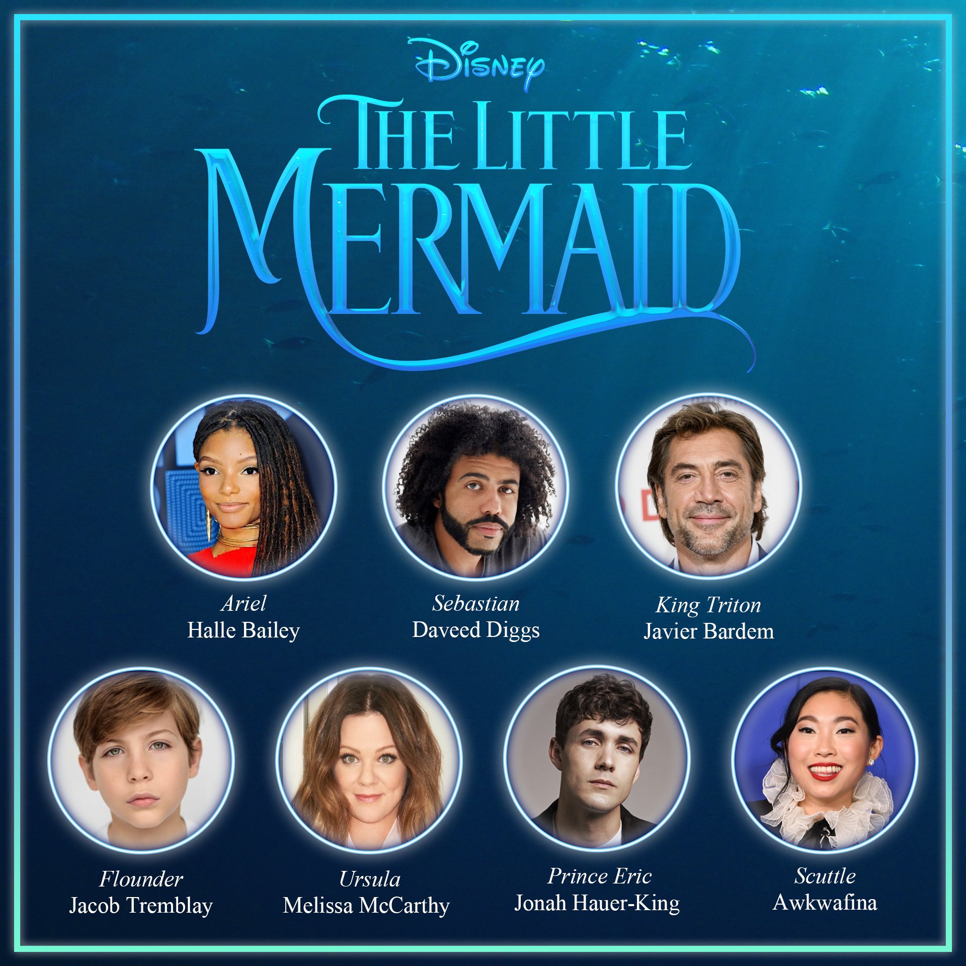 The Little Mermaid Cast