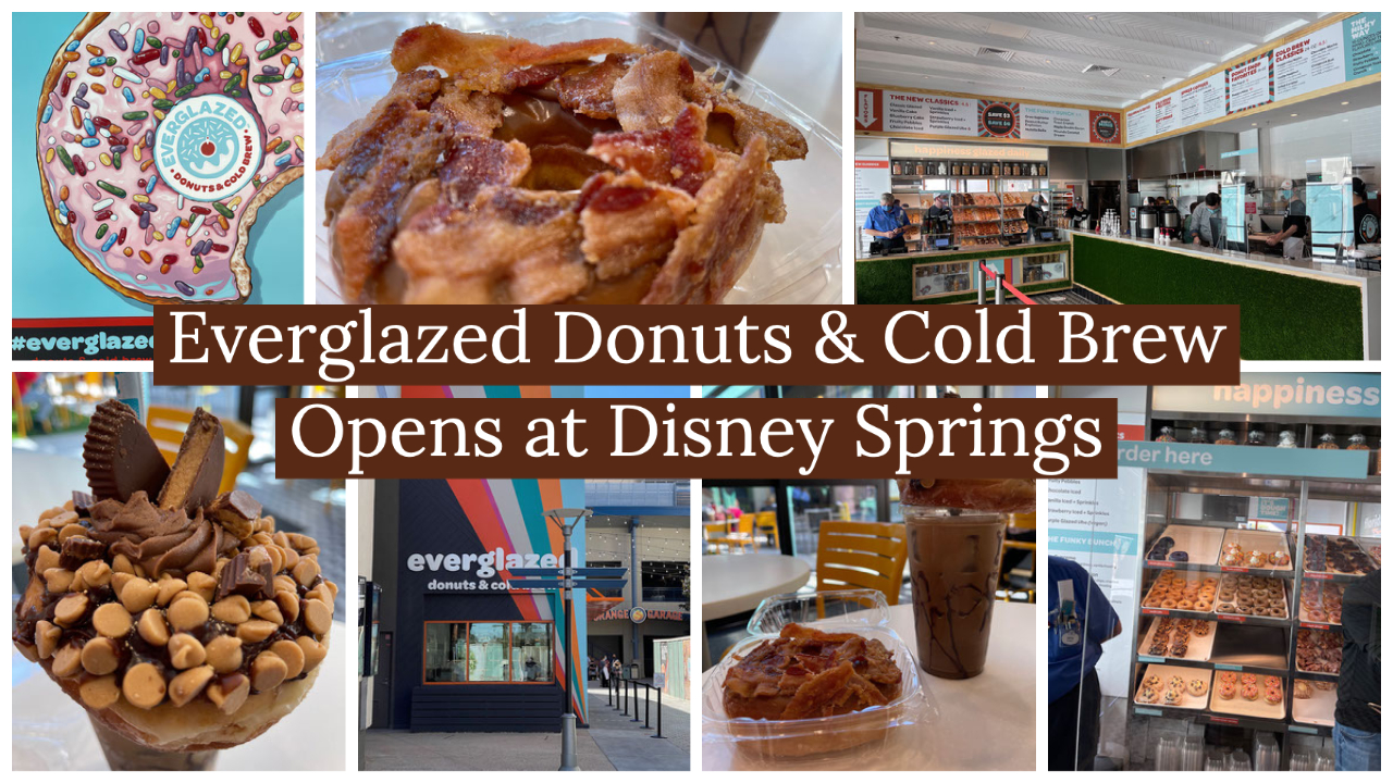 Everglazed Donuts & Cold Brew Opens at Disney Springs