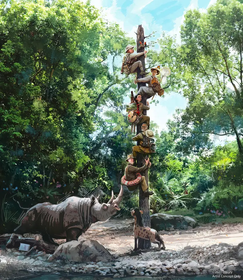 Jungle Cruise Concept Art