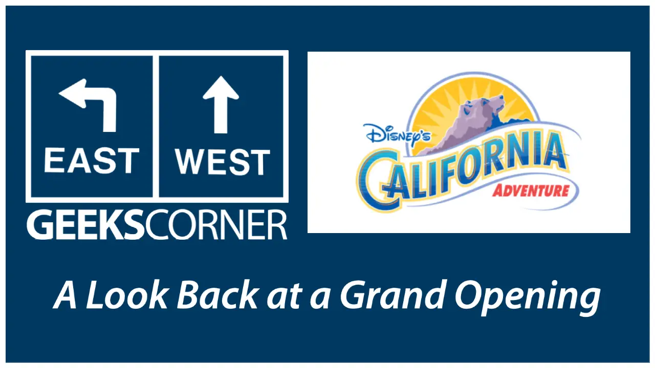 A Look Back at a Grand Opening  – GEEKS CORNER – Episode 1119 (#542)