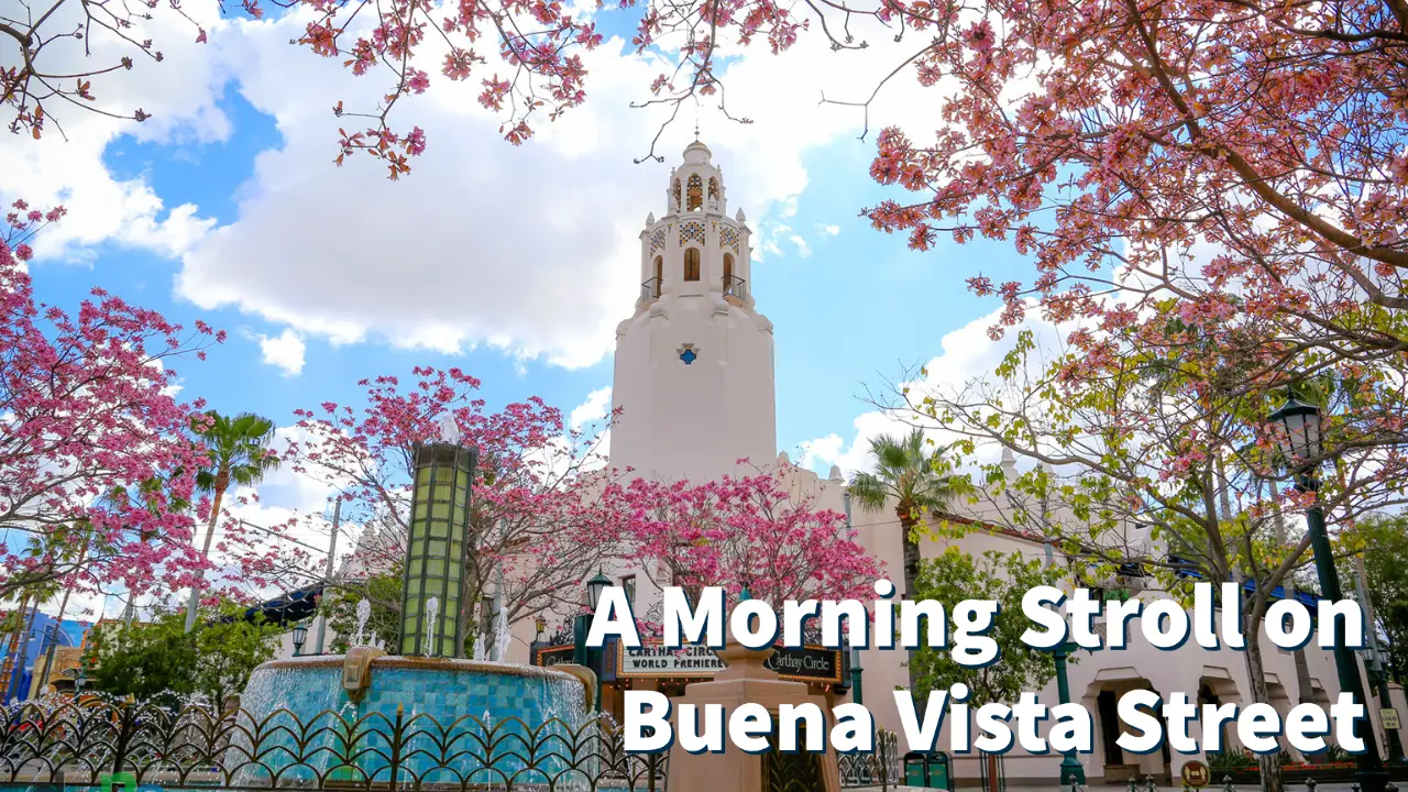 A Morning Stroll on Buena Vista Street on Its Final Weekend as Part of the Downtown Disney District
